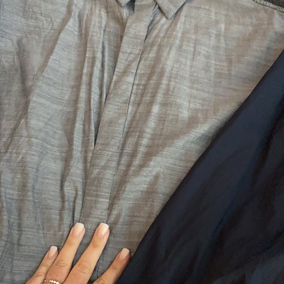 3.1 Phillip Lim for target grey & black button up - Picture 6 of 6